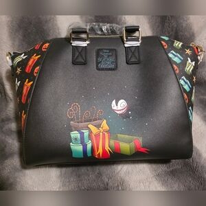 Loungefly Black Nightmare Before Christmas Satchel